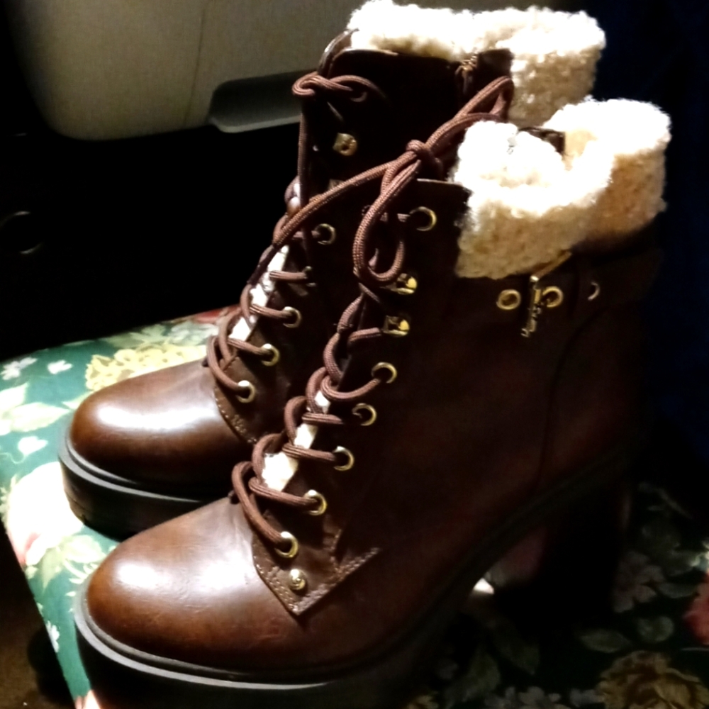 Brown boots